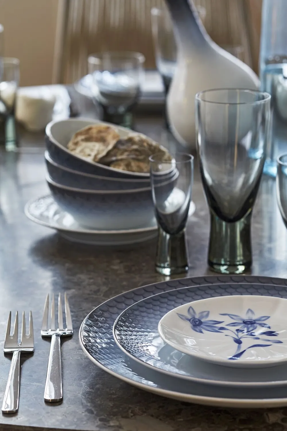 Royal Copenhagen HAV tallerken 27 cm Clearance