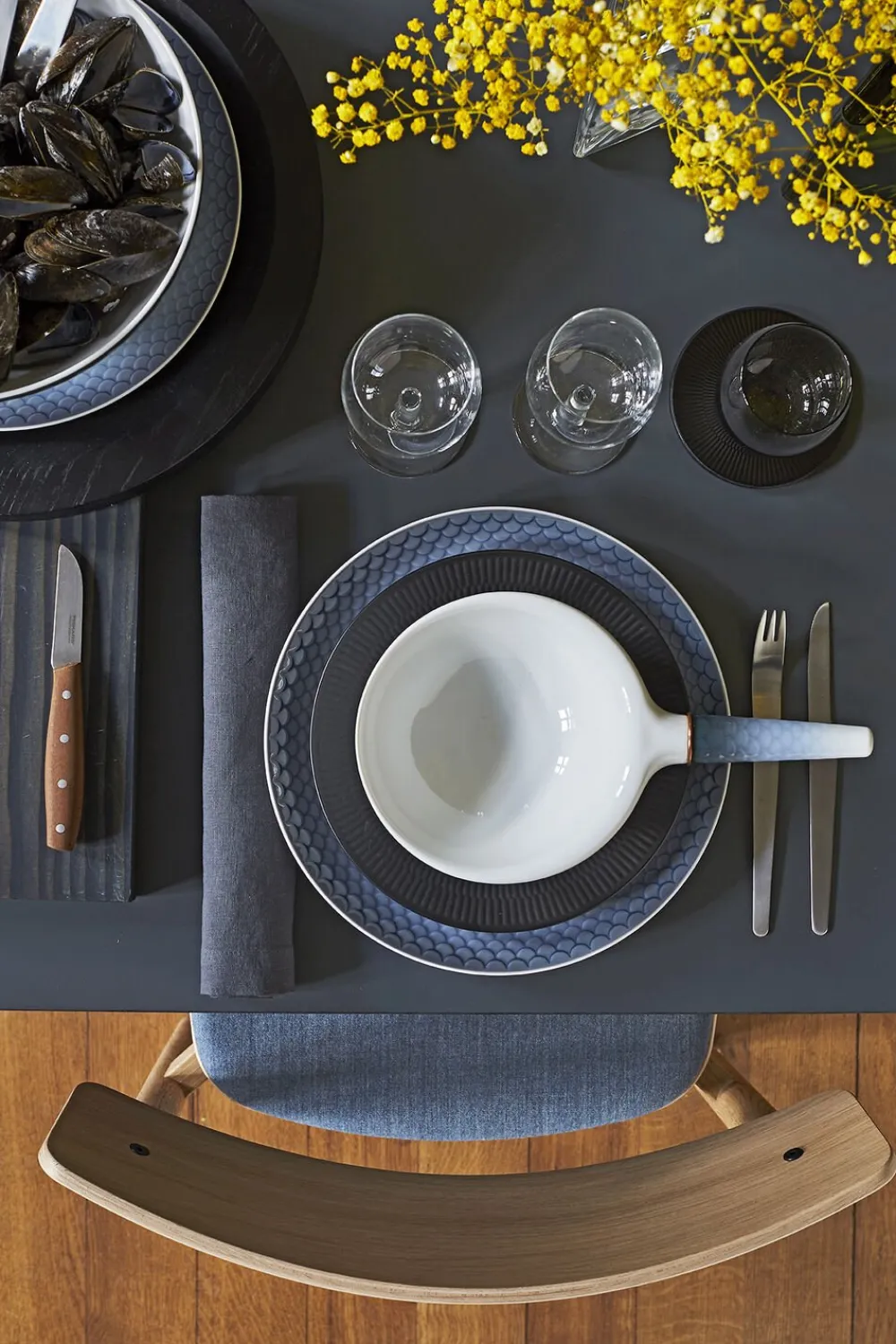 Royal Copenhagen HAV tallerken 27 cm Clearance