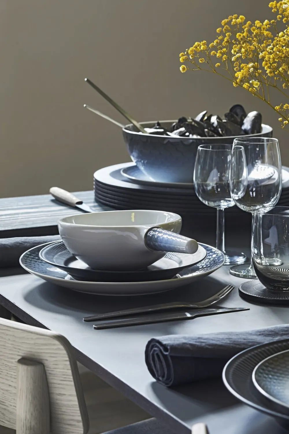 Royal Copenhagen HAV tallerken 27 cm Clearance