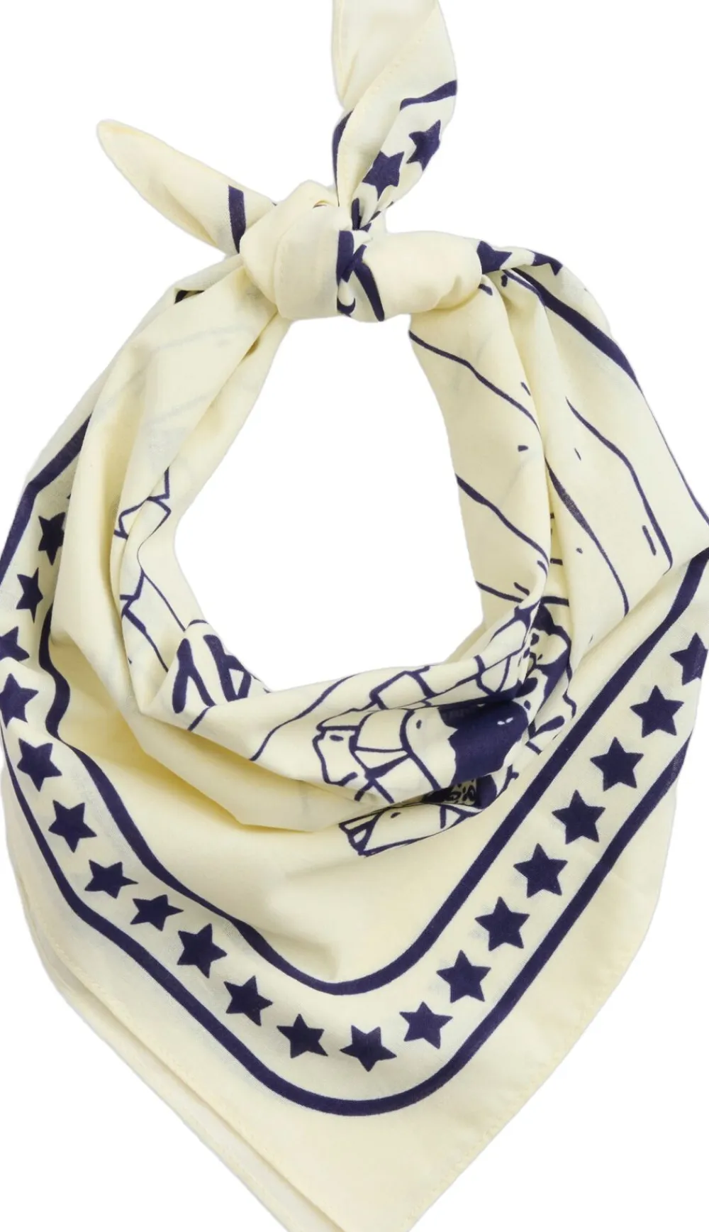Dogs Scarf Recycled-55 x 55-O>Hay Sale