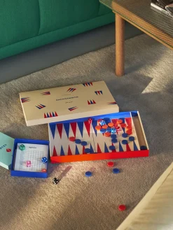 Hay PLAY-Backgammon-Off-white