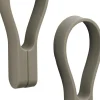 Zone Håndklædestrop Loop magnet 2 stk. Taupe