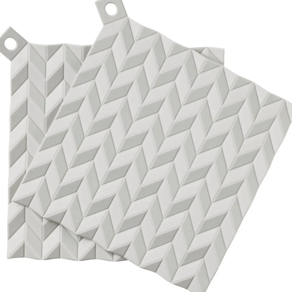 RIG TIG HOLD-ON grydelapper light grey