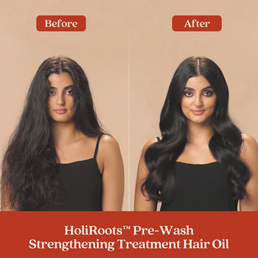 HoliRoots - Pre-Wash Strengthening Treatment Hair Oil>Fable & Mane Hot