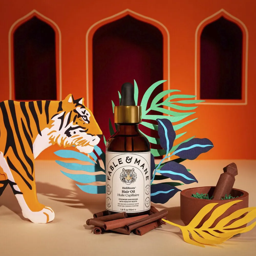 HoliRoots - Pre-Wash Strengthening Treatment Hair Oil>Fable & Mane Hot