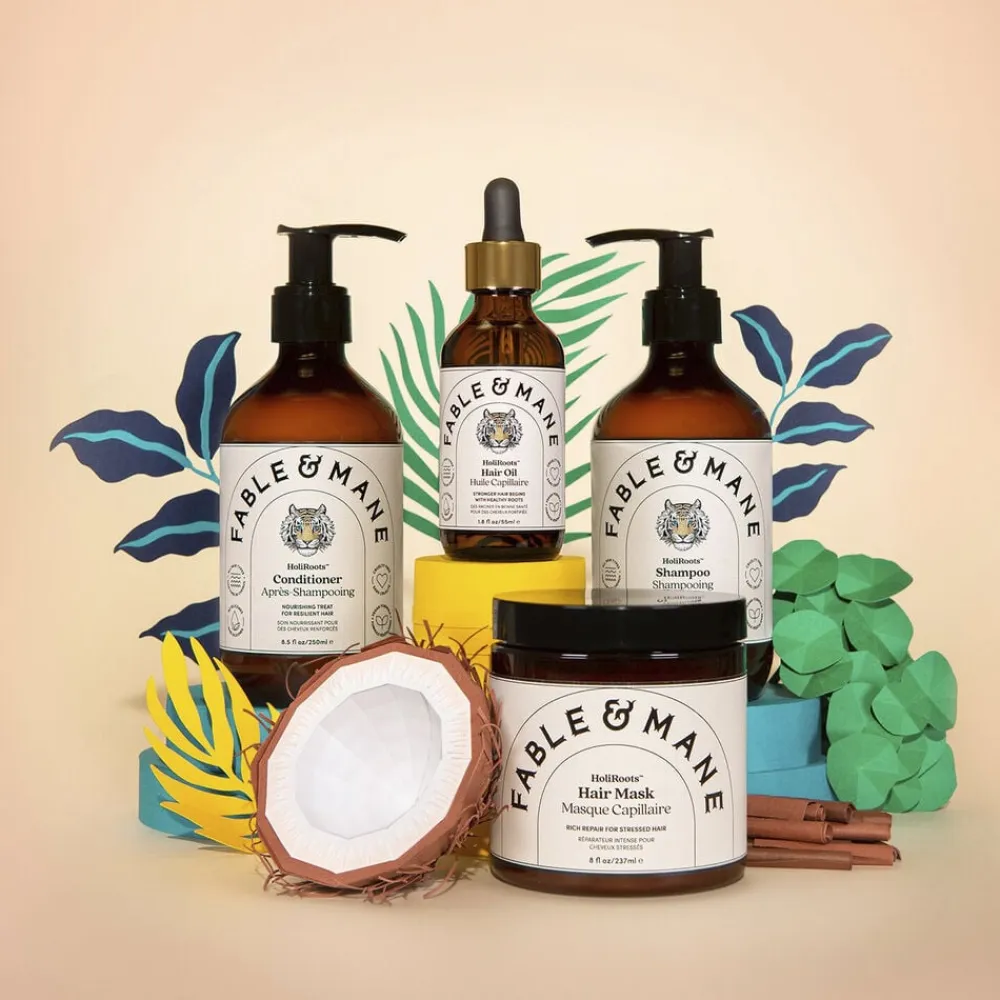 HoliRoots - Pre-Wash Strengthening Treatment Hair Oil>Fable & Mane Hot