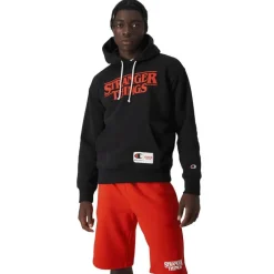 Champion Hooded Sweatshirt Hættetrøje Black Online