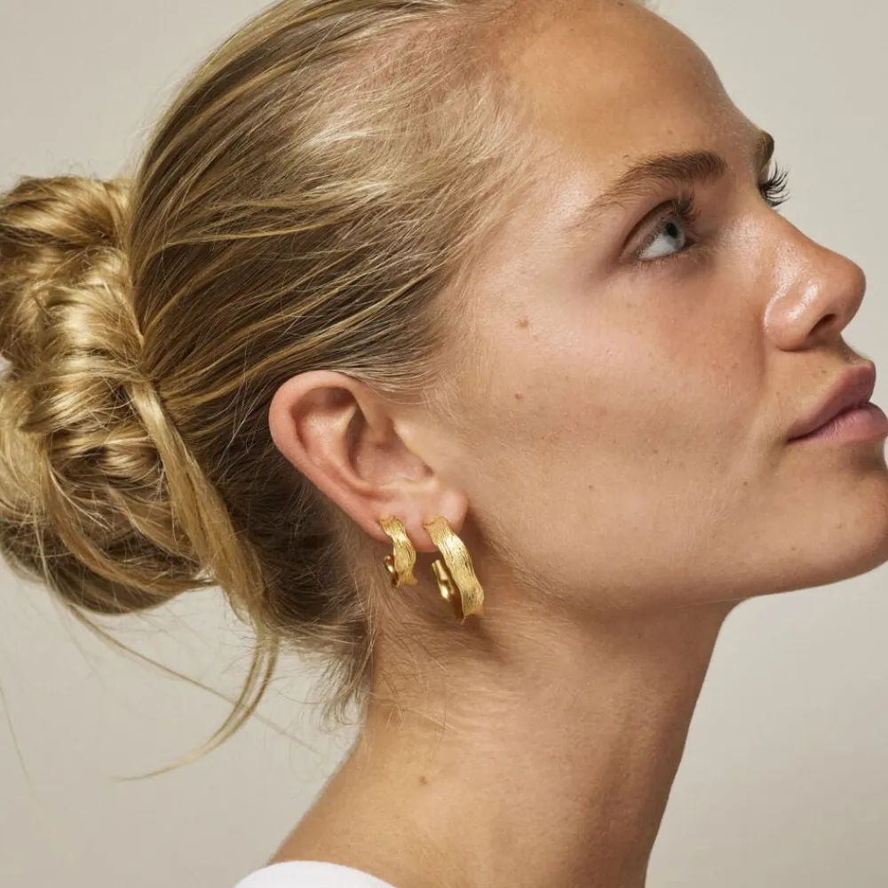 ENAMEL Copenhagen Hoops, Ane Small 925s/gp/m Hot