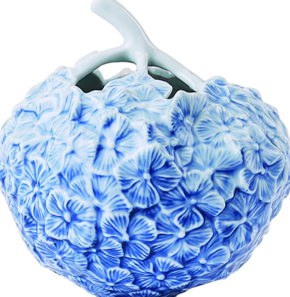 Royal Copenhagen Hortensiavase blå 15cm