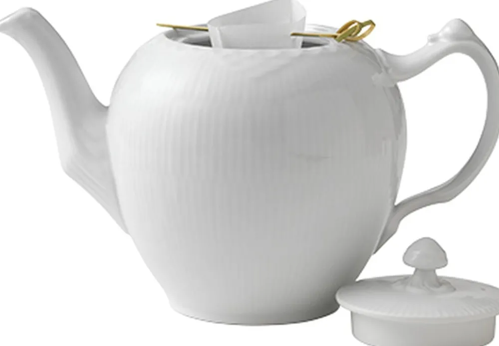 Royal Copenhagen Hvid Halvblonde 100 cl. tekande
