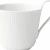 Hvid Riflet 33 cl. højhankskop>Royal Copenhagen New