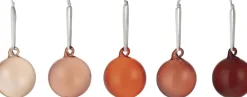 Iittala glaskugler 4 cm 5-pak rød