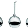 Iittala glaskugler 80mm blank 5 dele