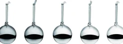 Iittala glaskugler 80mm blank 5 dele