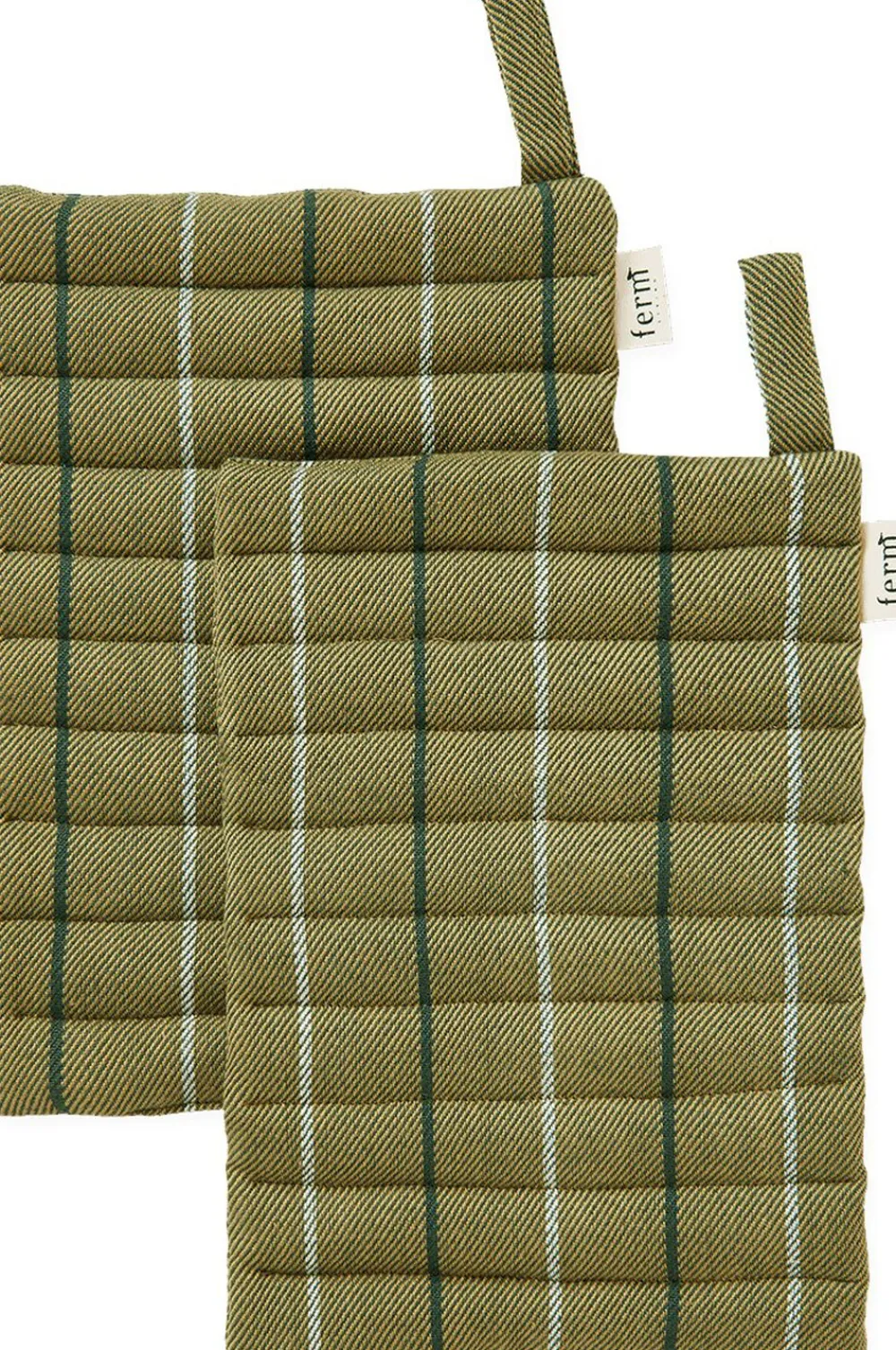 Ferm Living Ito Pot Holder - Set of 2 - Seaweed