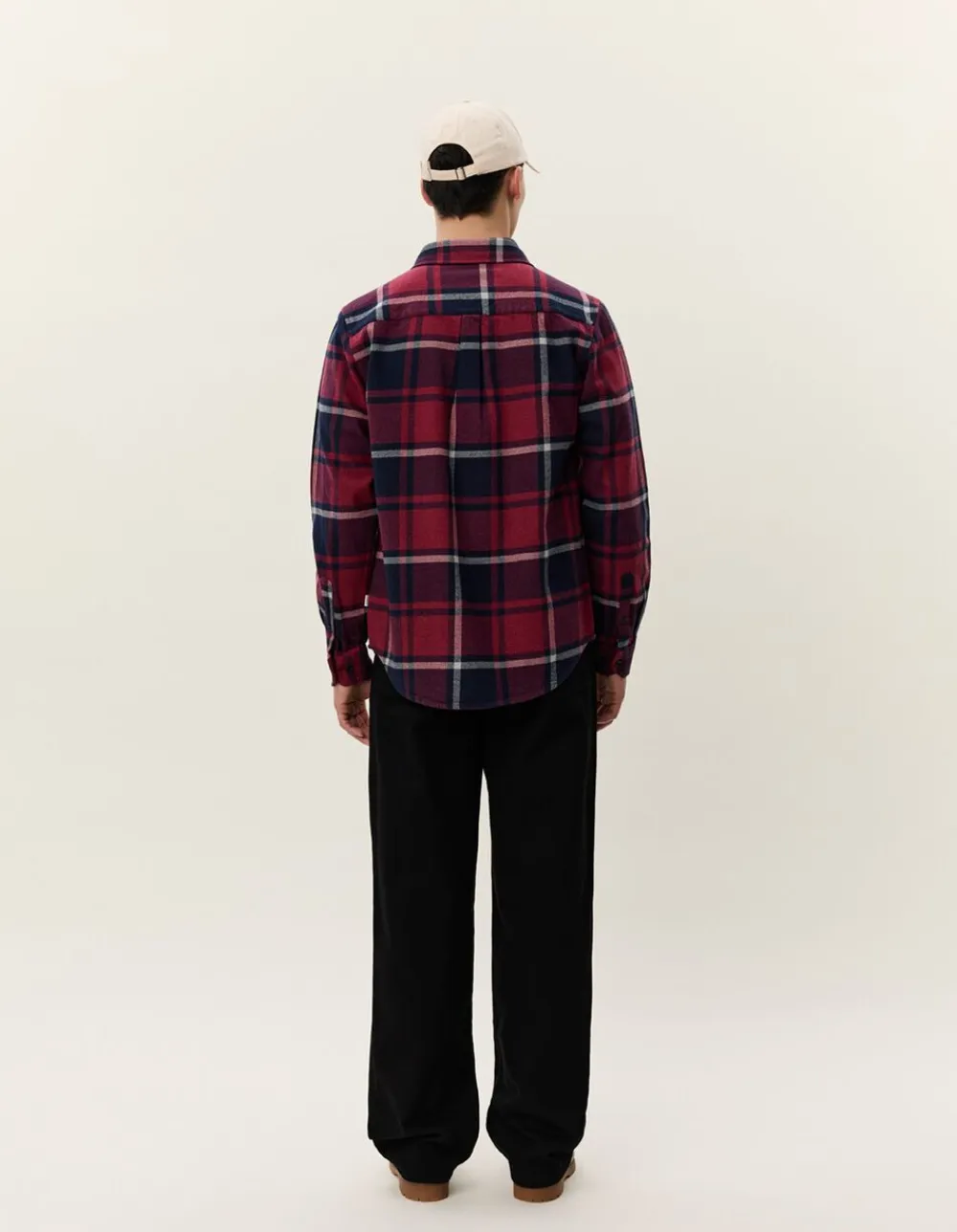 Jeremy Check Flannel Shirt>Les Deux Sale