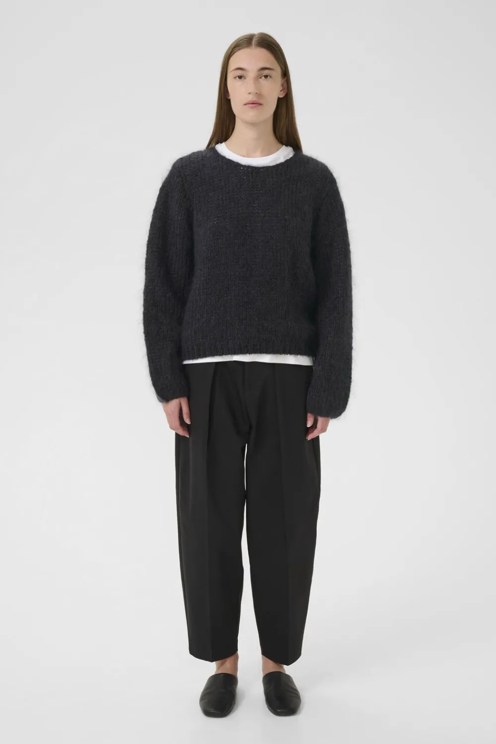 InWear JetraIW Pullover Dark grey melange Outlet