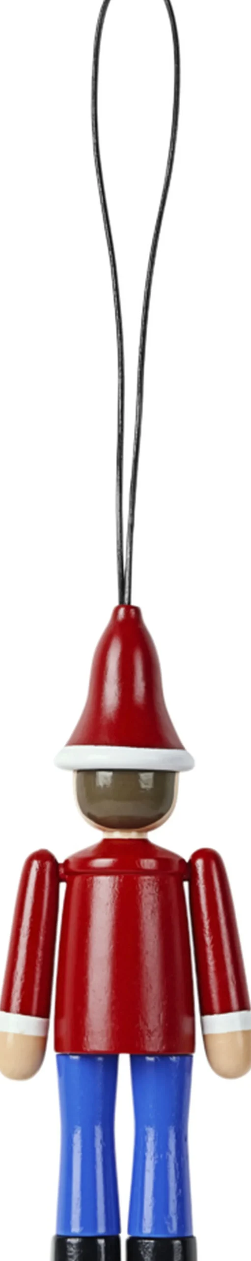 Kay Bojesen Julepynt Jule Ole & Jule Lise rød/blå/hvid Best