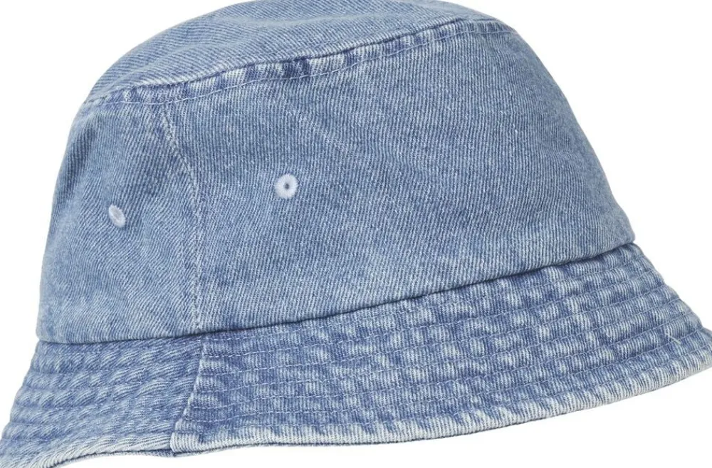 JJXX JXFRIDA WASHED DENIM BUCKET HAT ACC Light blue denim/w. wash Outlet