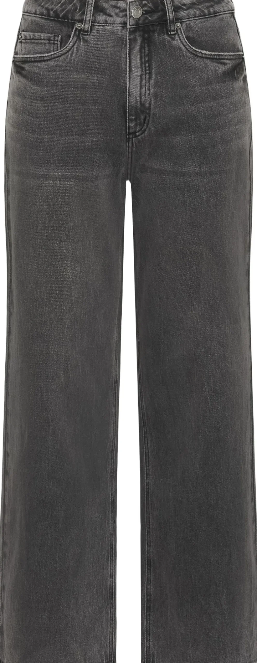 Kaffe KAmeadow HW Reg Fit Jeans Grey vintage wash Online
