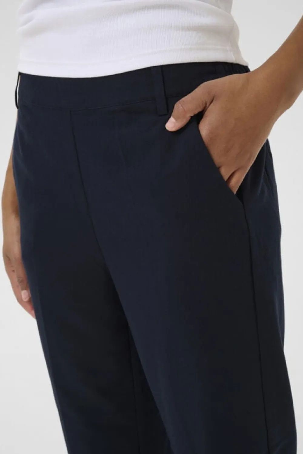 KAsakura HW Cropped Pants>Kaffe New