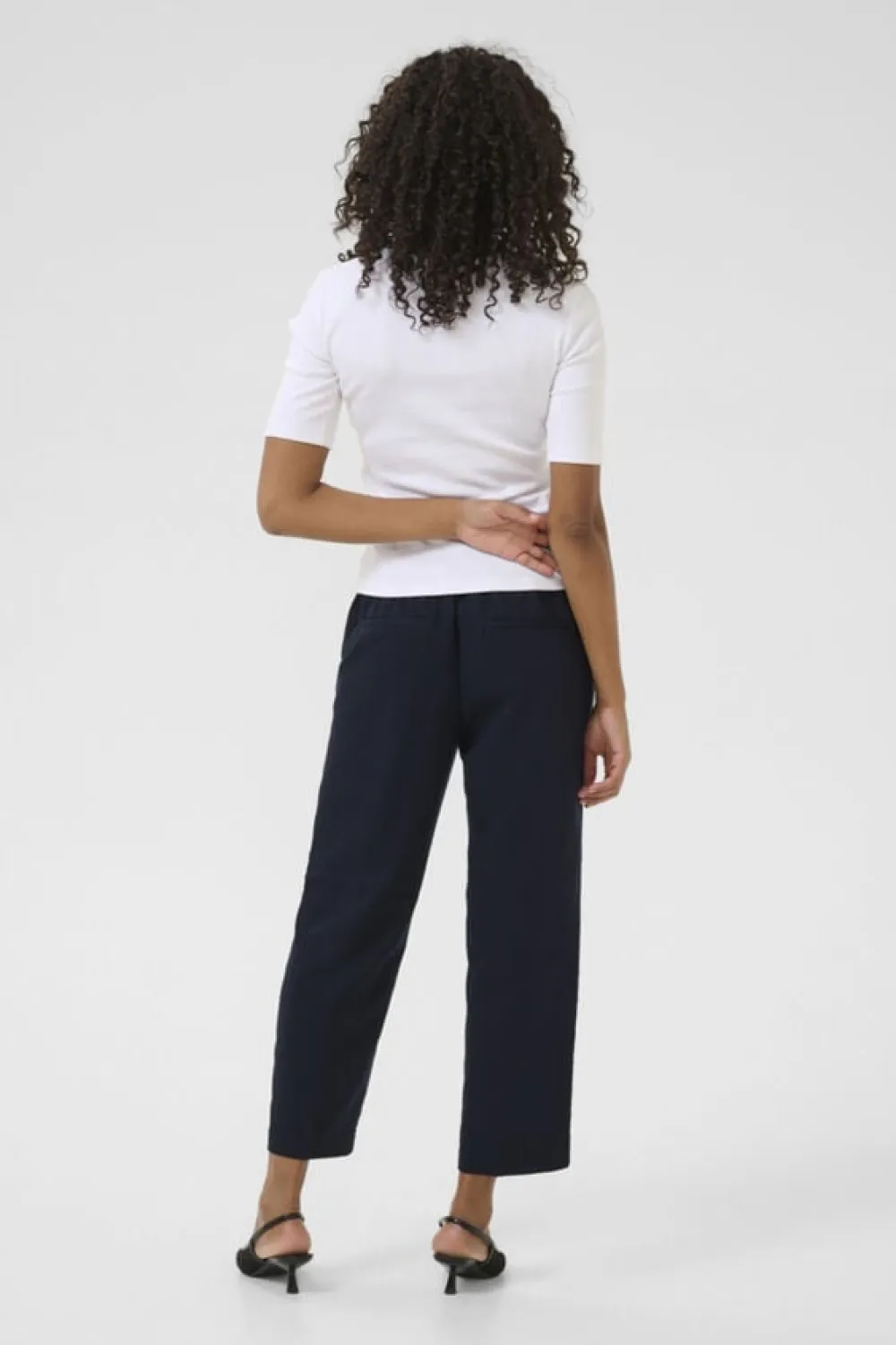 KAsakura HW Cropped Pants>Kaffe New