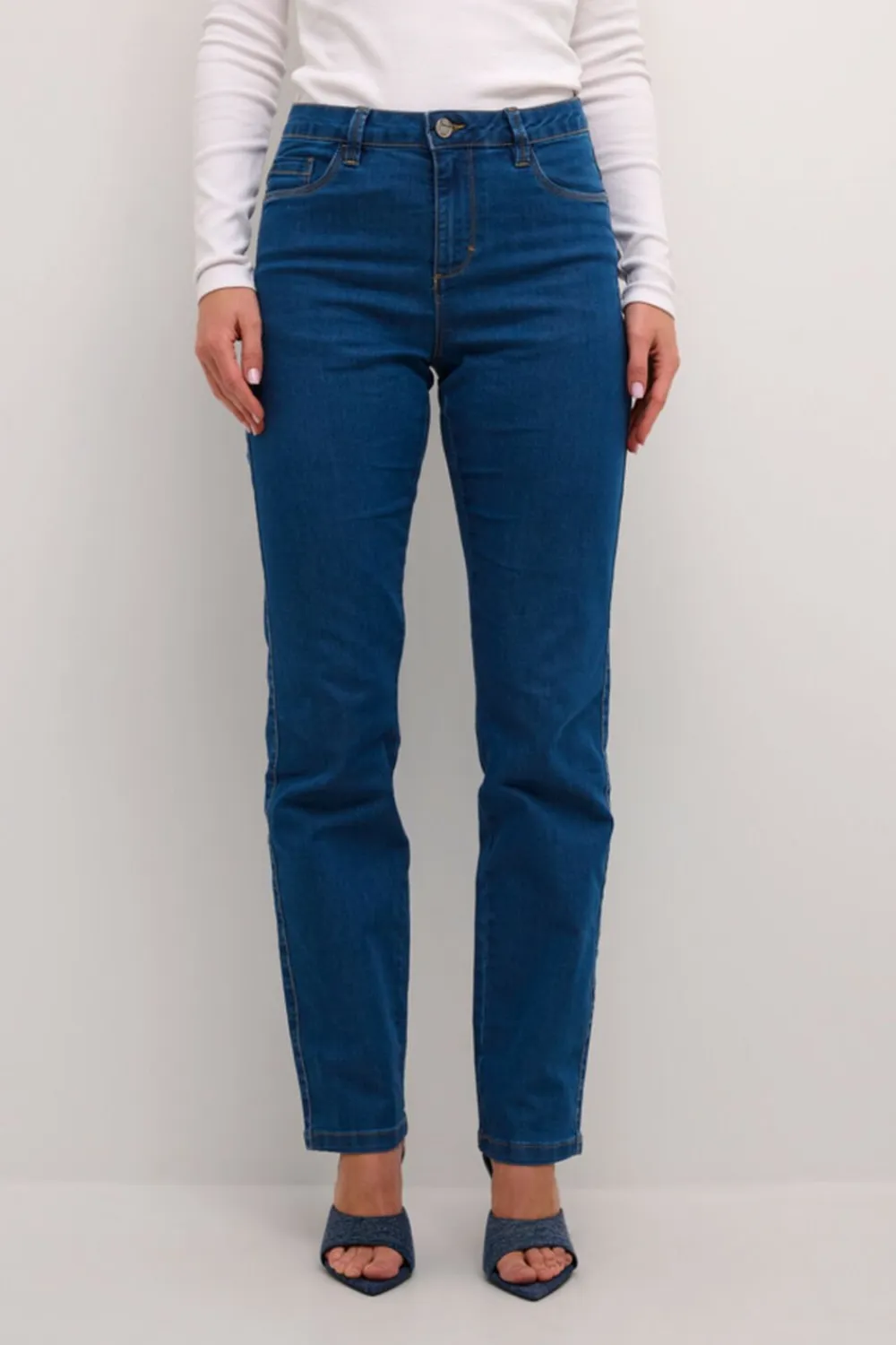 Dame Kaffe KAvicky Straight Jeans