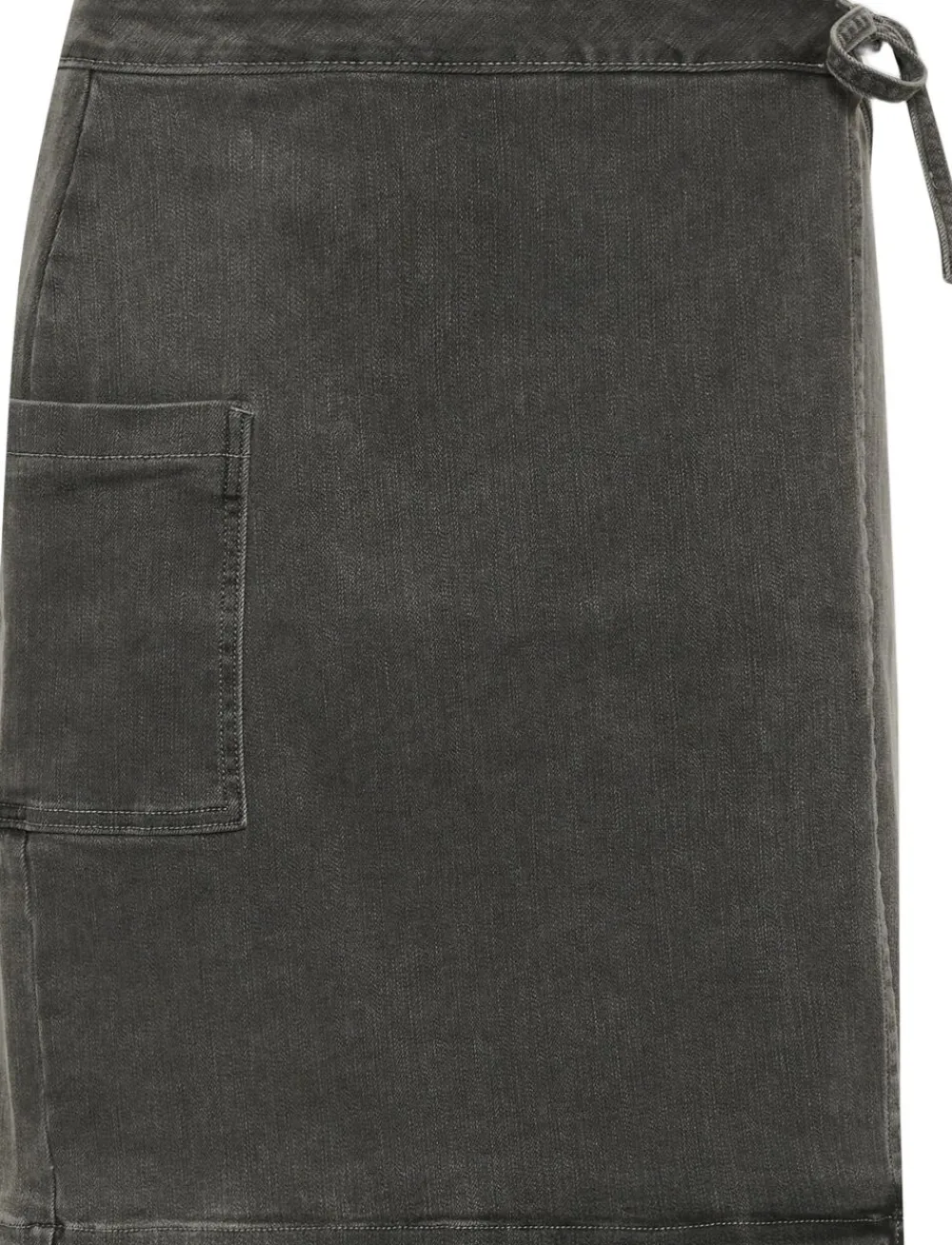 Dame Kaffe KAzina Wrap Denim Skirt