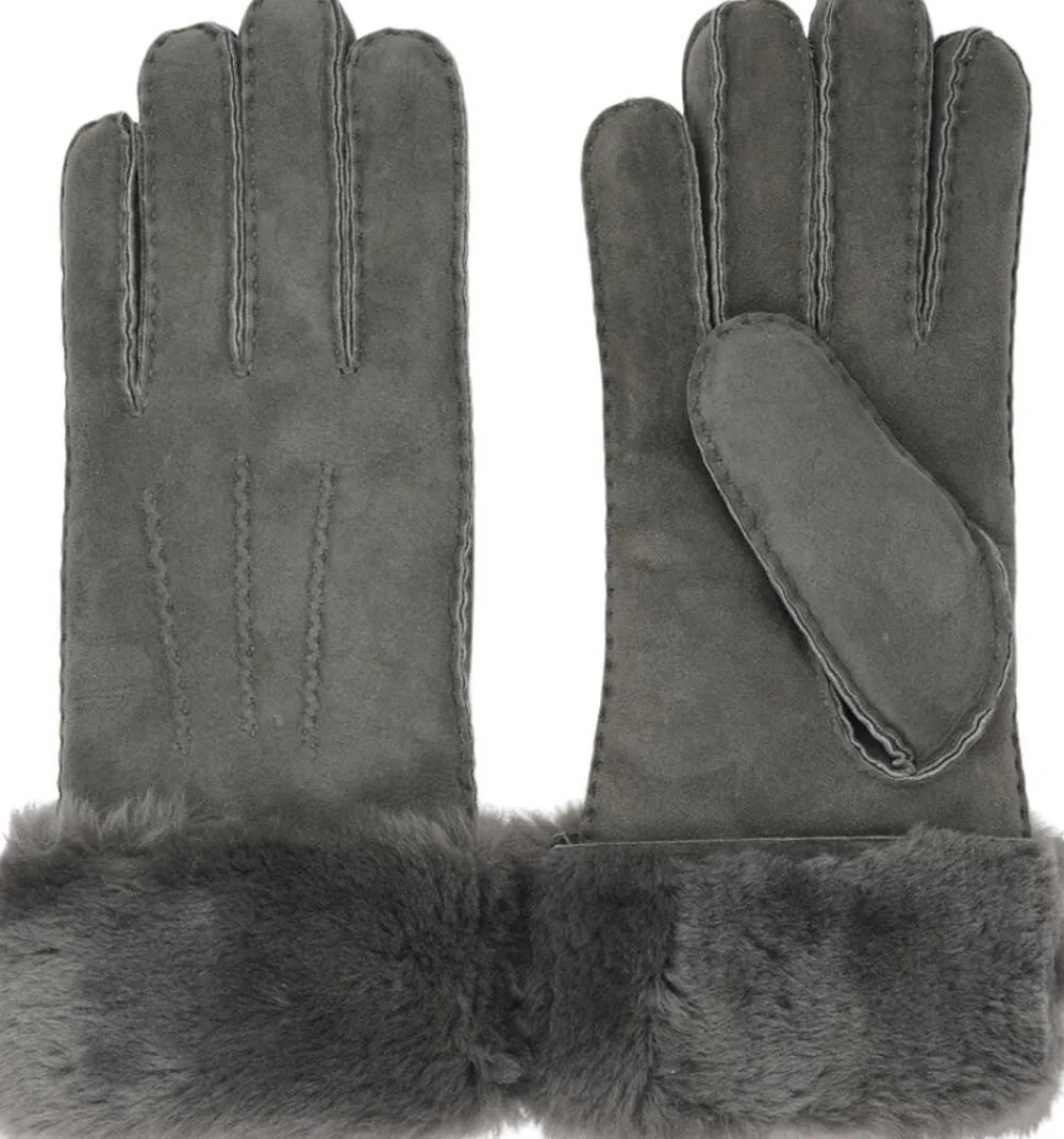 KELLY LONG - GLOWES - SHEEP SKIN W/ SHEARLING CUFF>Lovelies Discount