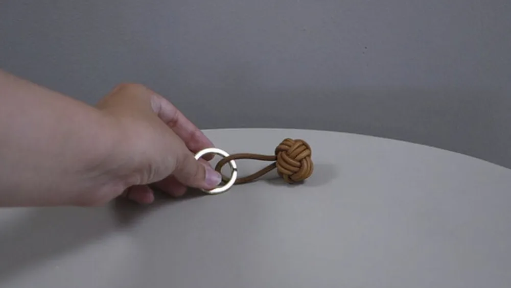 OYOY Living Design Keyring Knot - natur Discount