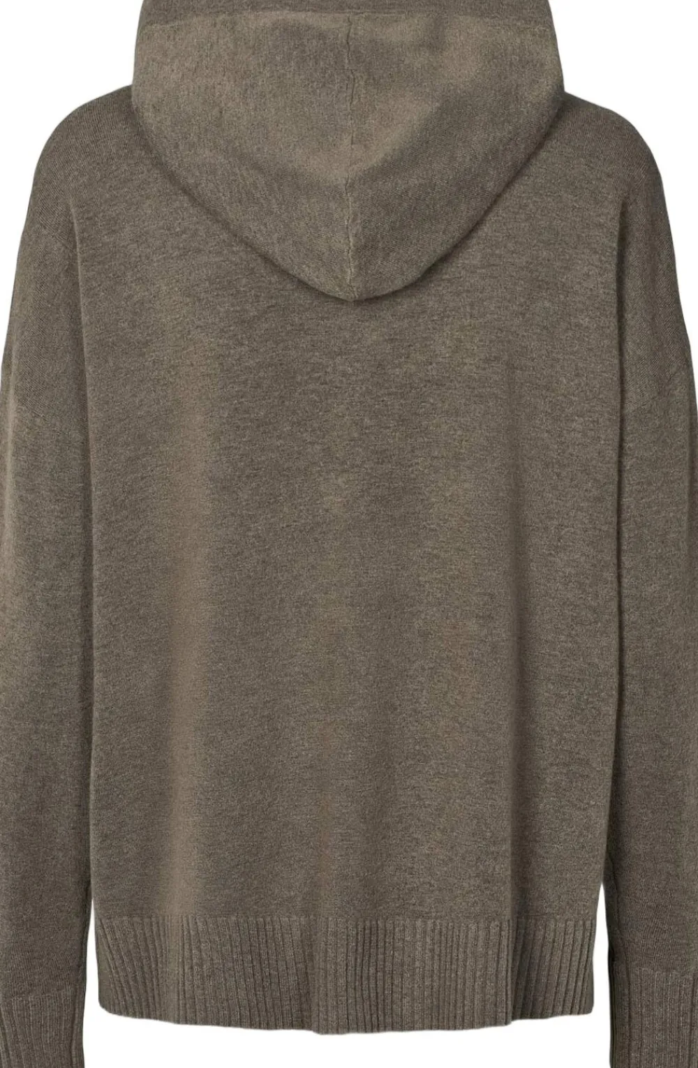 Knit lounge over size hoodie - Hele>Rabens Saloner New