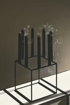 Audo Copenhagen Kubus 8, Candle Holder, Black