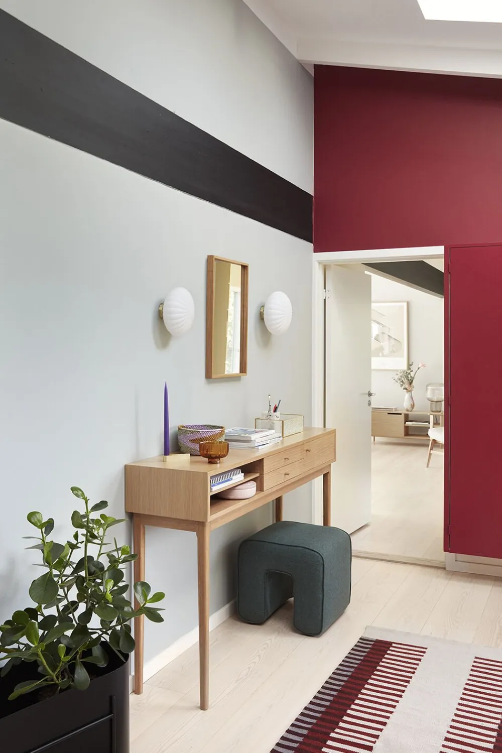 Hübsch Kumu Wall Lamp Ø18 Outlet