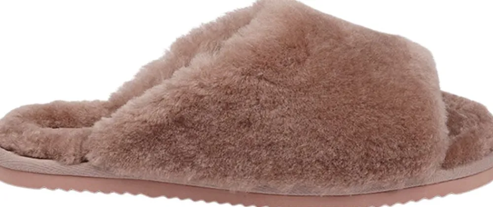 KVINA - OPEN SHEARLING SLIPPER>Lovelies Sale
