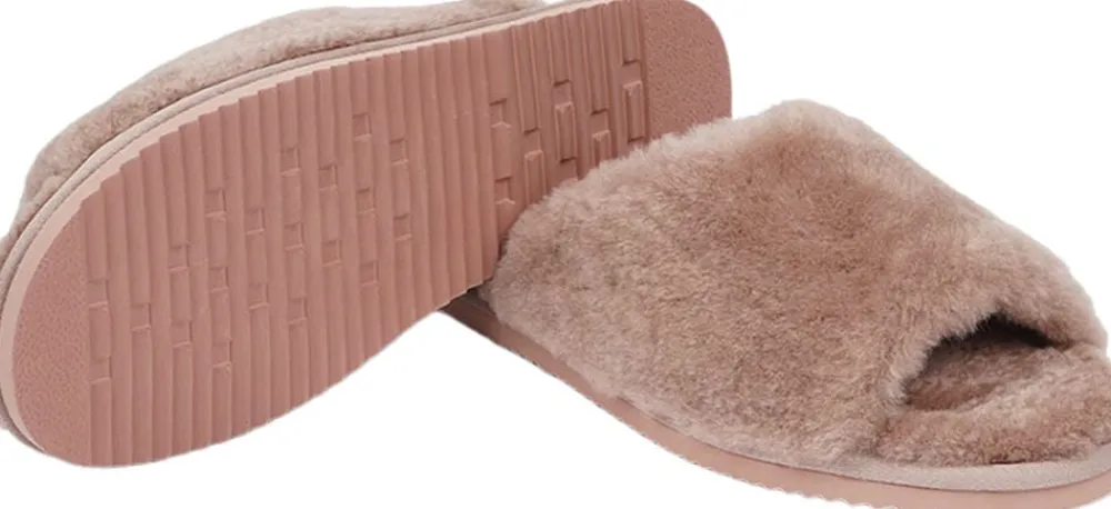 KVINA - OPEN SHEARLING SLIPPER>Lovelies Sale