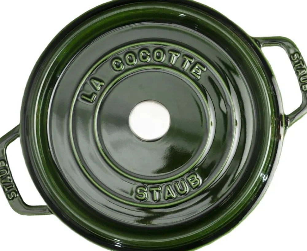 Staub La Cocotte 24 cm grøn Hot