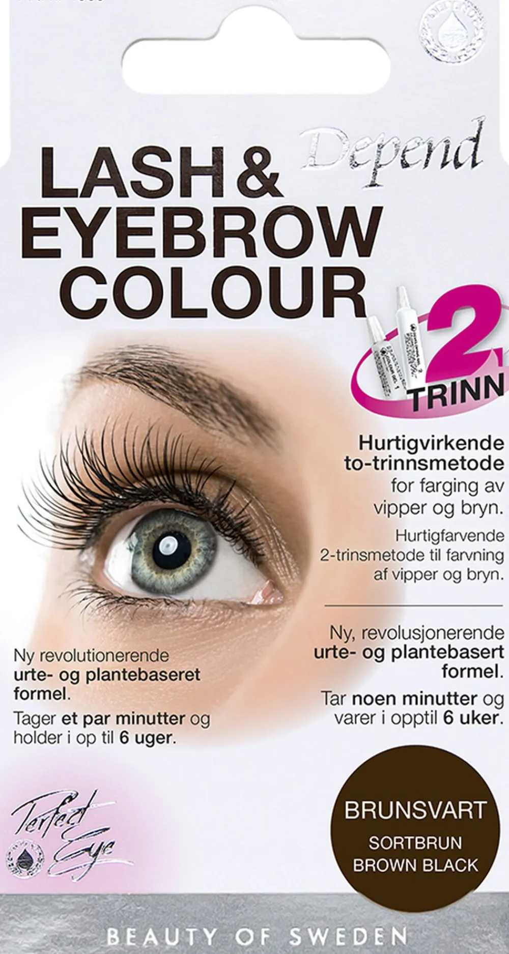 Depend Lash/eyebrow col. Brown black Clearance