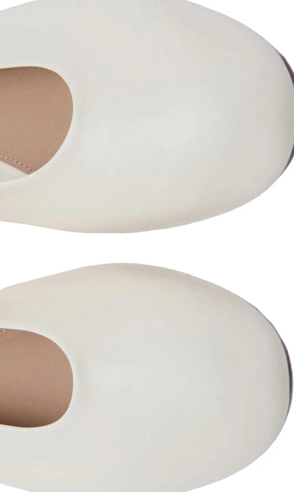 Leather ballet flats>MANGO Outlet