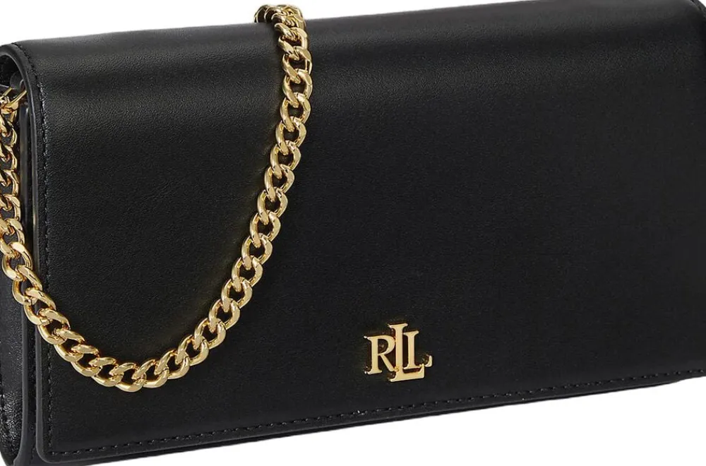 Dame Lauren Ralph Lauren Leather Medium Adair II Crossbody