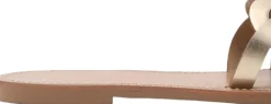 Leather sandals with intertwined st><noscript><img width=