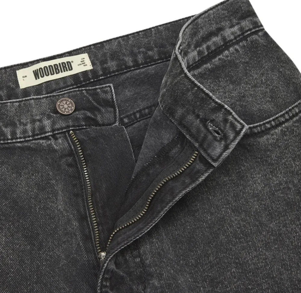 Woodbird Leroy Thun Black Jeans Dark grey Best
