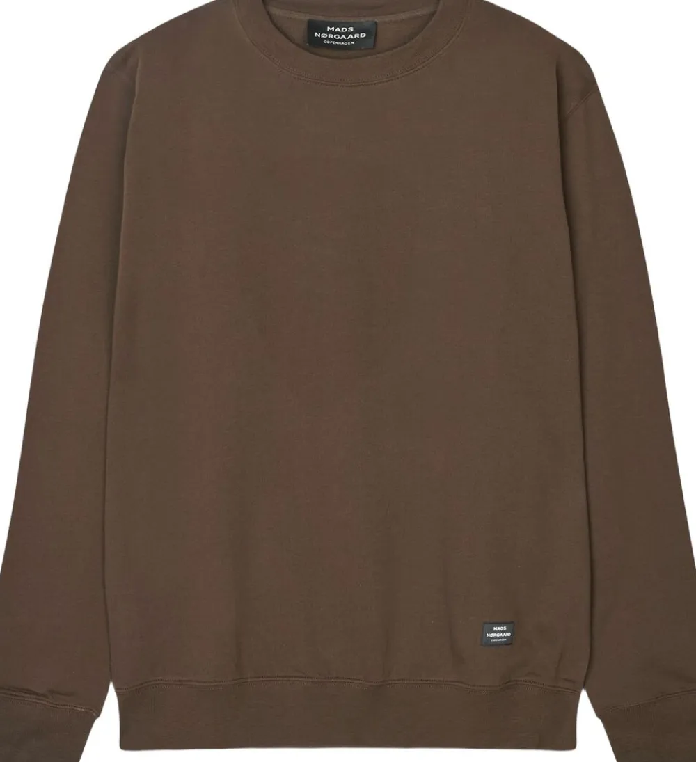 Mads Nørgaard - Copenhagen Light Terry Asker Sweat Brun Online