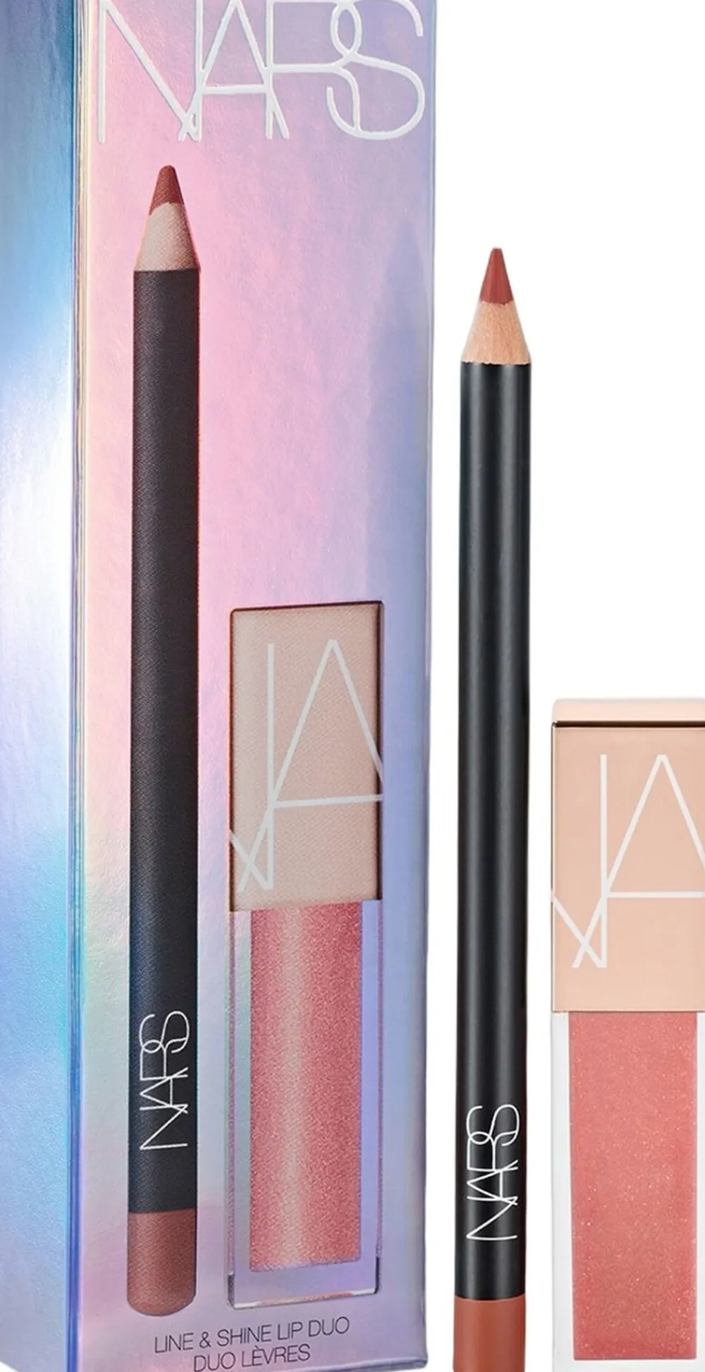 Nars Line & Shine Lip Duo - Duo af læbeblyant og glansfuld læbegloss