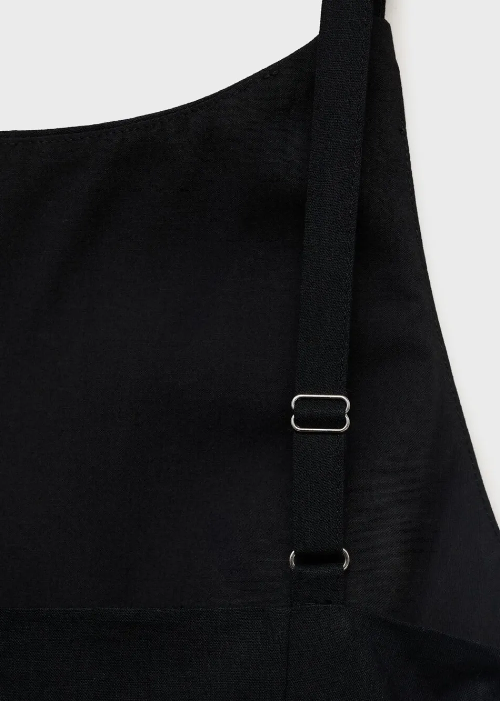 Dame MANGO Linen cotton blend draped dress