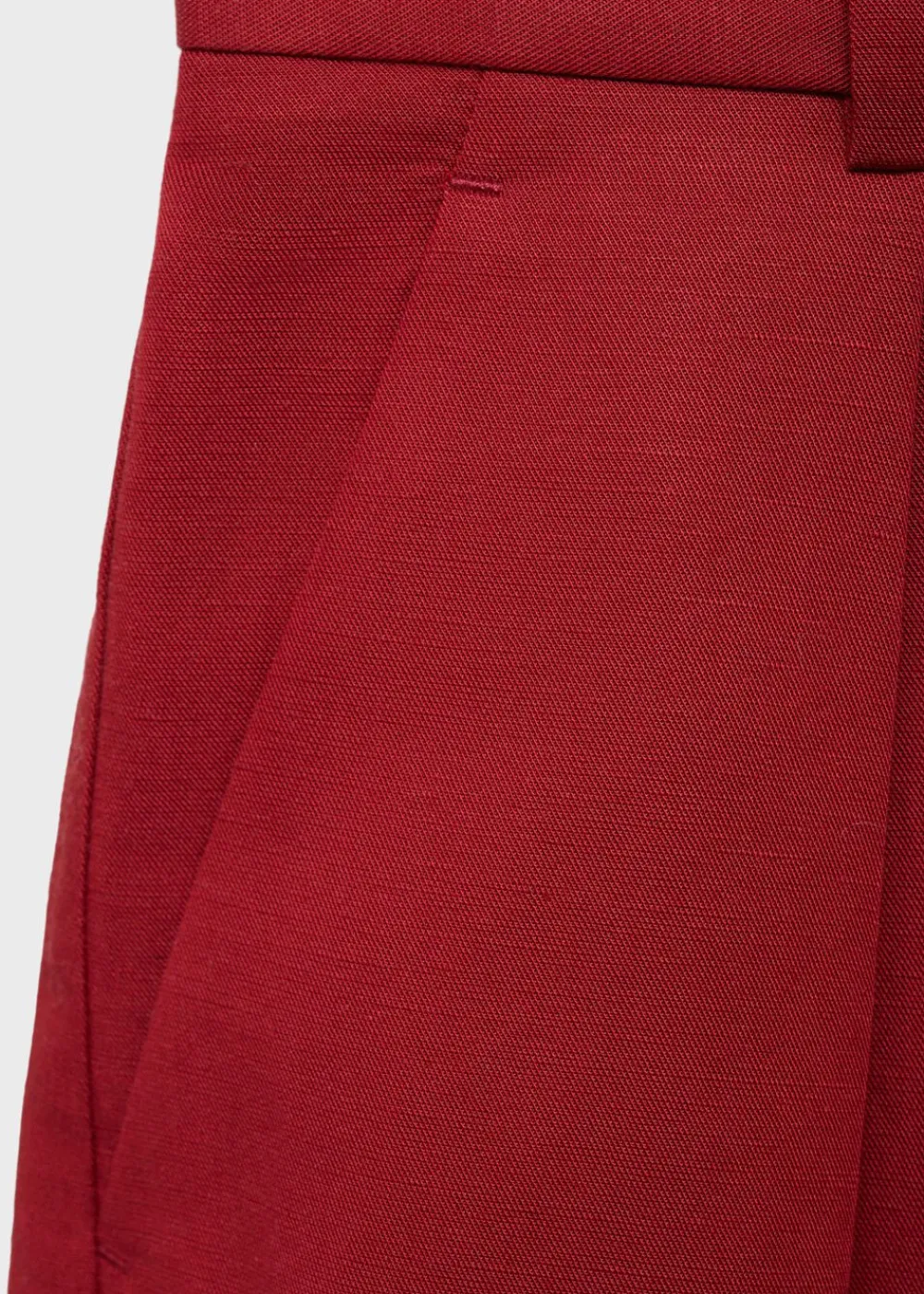 Linen-blend suit bermuda shorts>MANGO Outlet