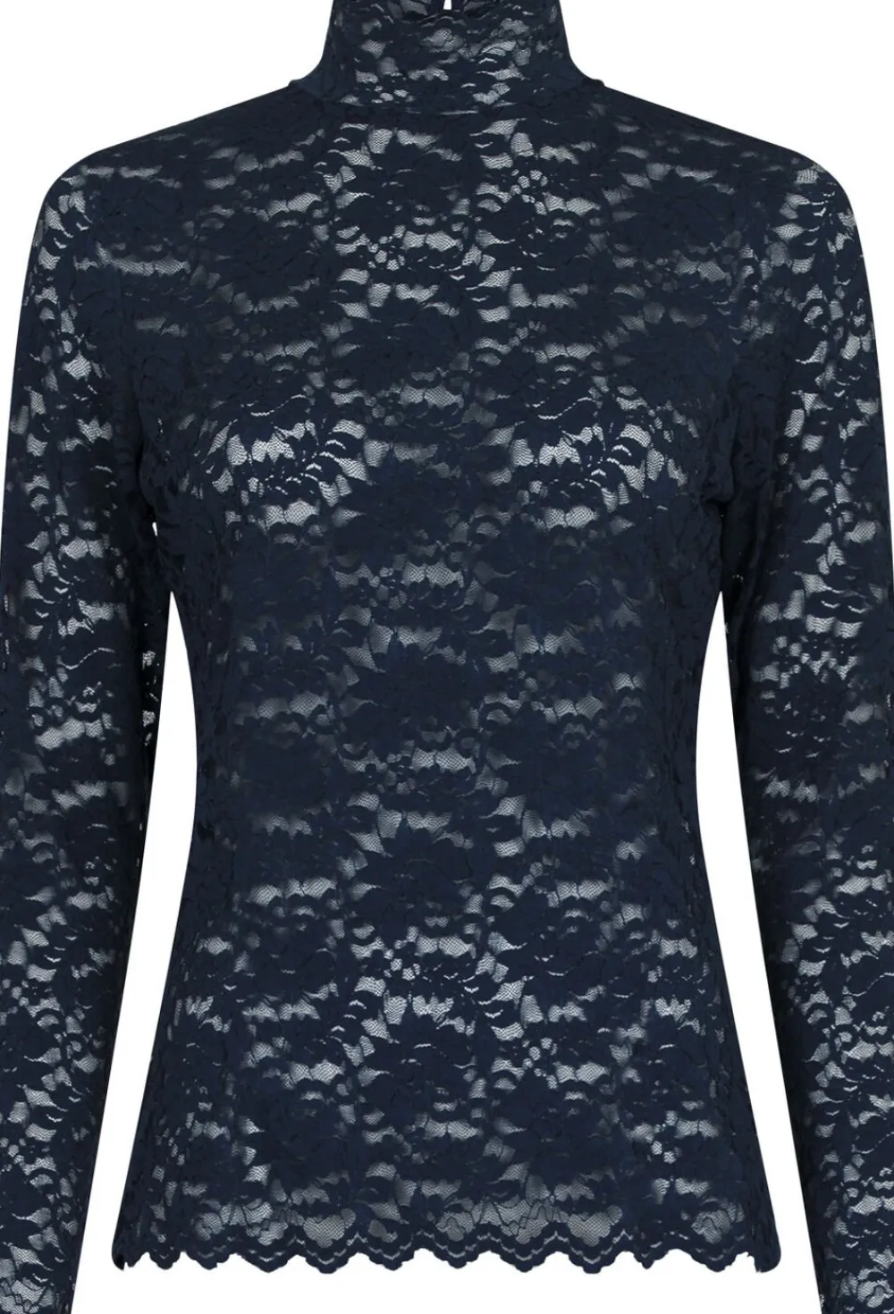Dame Neo Noir Liza Laceflower Blouse