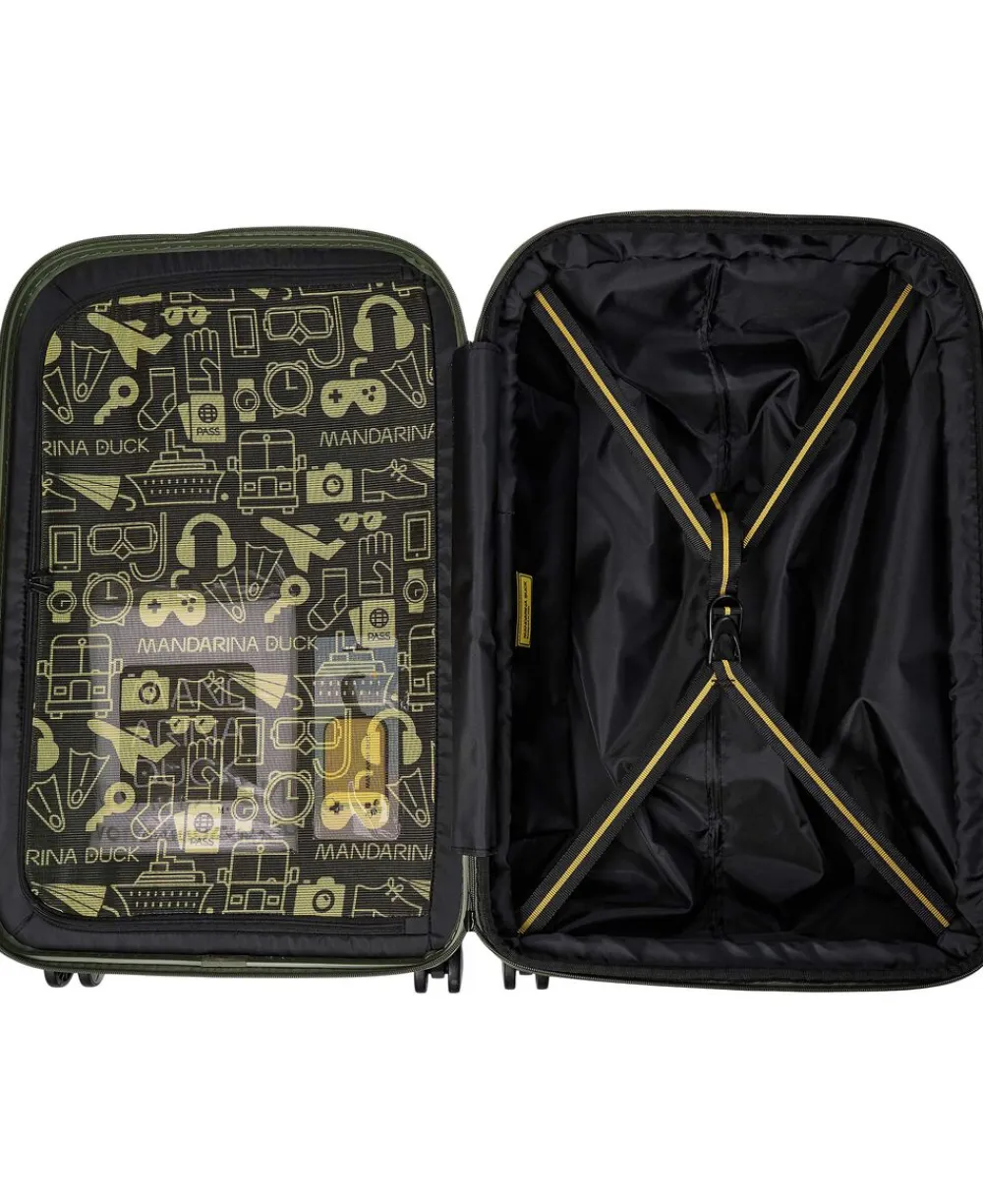 Mandarina Duck LOGODUCK + TROLLEY MEDIUM EXP / Pine green Sale