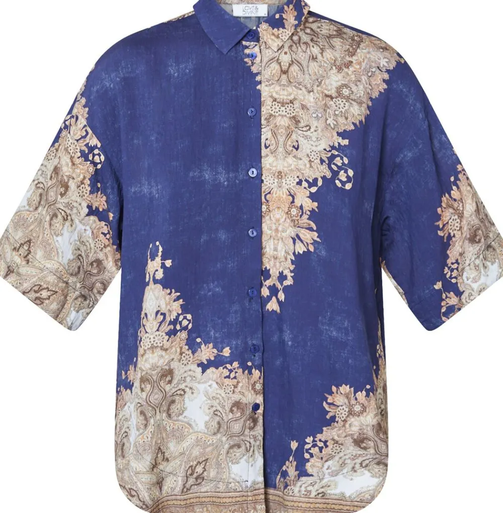 Love&Divine love971-12 Navy/paisley Sale