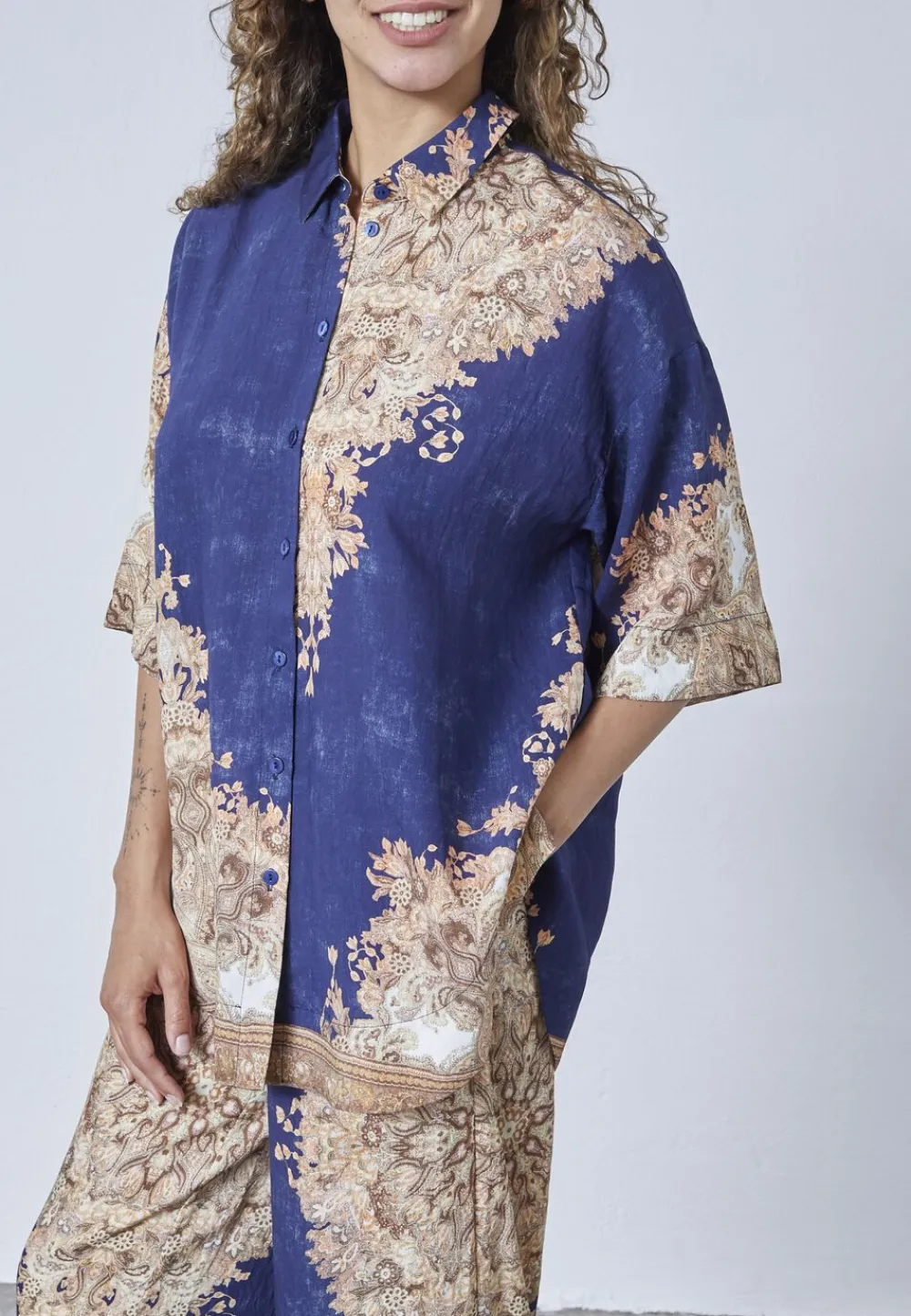 Love&Divine love971-12 Navy/paisley Sale