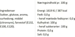 Almuegaarden Lyseblå sut med smag af blåbær Clearance